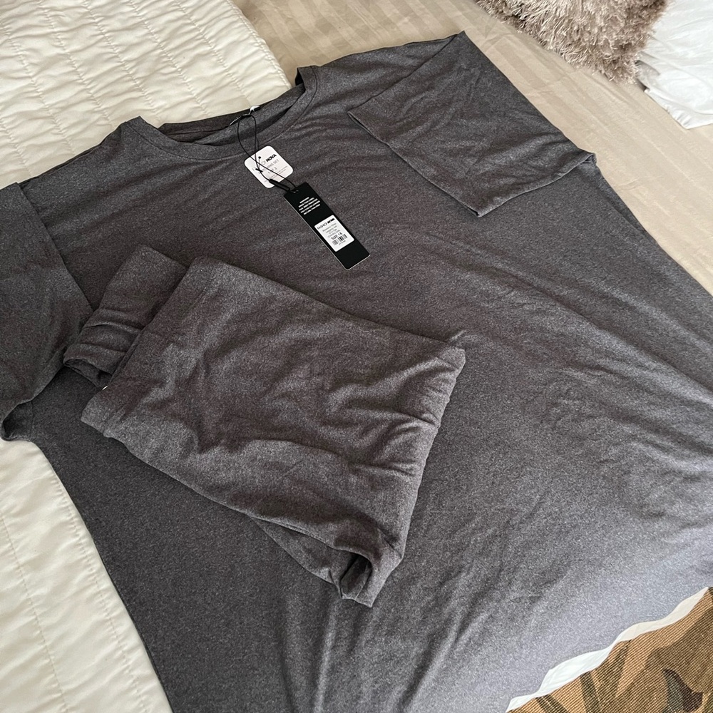 Fashion Nova Charcoal Legging Set